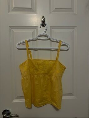 GAP Yellow Tank Top